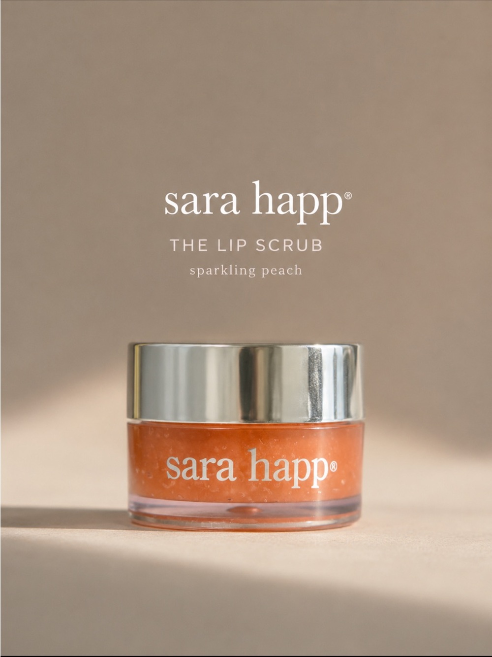 Sara Happ Lip Scrub with Silver Lid